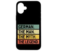 Citation personnalisée Humoristique The Man The Myth The Legend Coque pour iPhone 16 Plus