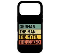 Citation personnalisée Humoristique The Man The Myth The Legend Coque pour iPhone 17 Pro Max