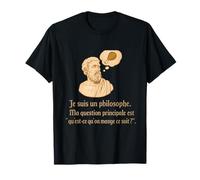 Citation Philosophe Humour Cuisine Style Parchemin Ancien T-Shirt
