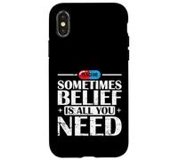 Citation Placebo Belief Is All You Need Coque pour iPhone X/XS