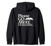 Citation « Please Go Away Im Reading » Sweat à Capuche