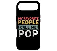 Citation Pop drôle, My Favorite People Call Me Pop Father's Day Coque pour iPhone Air