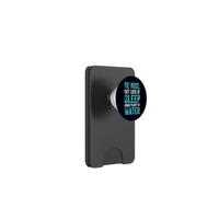 Citation Positive des habitudes saines, Be Nice Get Sleep Drink Water PopSockets PopWallet pour MagSafe