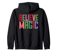 Citation Positive inspirante Believe in Magic Sweat à Capuche