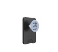 Citation positive inspirante « She Stood in the Storm » pour l'espoir PopSockets PopWallet pour MagSafe