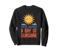 Citation Positive You're A Ray of Sunshine Smiling Sun Sweatshirt