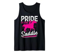 Citation Pride in The Saddle Equestrian Rider Débardeur