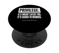 Citation Privilege Check Your Blind Spots PopSockets PopGrip Adhésif