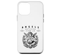Citation protectrice Angels Watching Over Us Coque pour iPhone 12 Mini