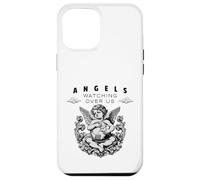 Citation protectrice Angels Watching Over Us Coque pour iPhone 12 Pro Max