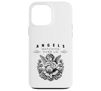 Citation protectrice Angels Watching Over Us Coque pour iPhone 13 Pro Max