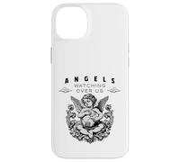 Citation protectrice Angels Watching Over Us Coque pour iPhone 14 Plus
