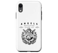Citation protectrice Angels Watching Over Us Coque pour iPhone XR