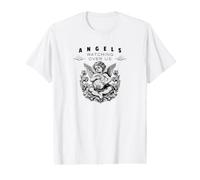 Citation protectrice Angels Watching Over Us T-Shirt Graphique avec Valeur