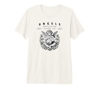 Citation protectrice Angels Watching Over Us T-Shirt Haut de Gamme