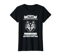 Citation protectrice du Loup Attendant dans l'ombre T-Shirt Graphique avec Valeur
