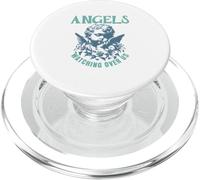 Citation protectrice spirituelle Angels Watching Over Us PopSockets PopGrip pour MagSafe