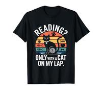 Citation Reading Only with A Cat on My Lap T-Shirt