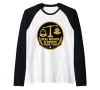 Citation Real Wealth is Owning Your Time Financial Freedom Fire Manche Raglan