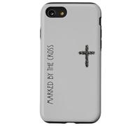 Citation Religieuse de la Bible catholique de Carême Marked by The Cross Coque pour iPhone SE (2020) / 7/8