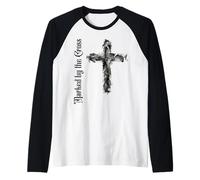 Citation Religieuse de la Bible Marked by The Cross Manche Raglan