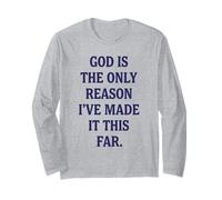 Citation Religieuse God is The Only Reason Christian Faith Manche Longue