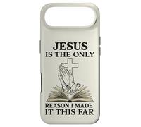 Citation Religieuse Jesus is The Only Reason I Made It This Far Coque pour iPhone Air