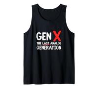 Citation rétro Gen X The Last Analog Generation Débardeur