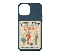Citation rétro pour Enseignant de Grammaire, Humour de e ponctuation Coque pour iPhone 12 Mini