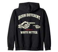 Citation rétro Squelette pour auteurs journalistes Sweat à Capuche