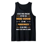Citation Rigolo Humour Mayotte Drole Beau Gosse mahorais Débardeur