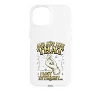 Citation Sarcastique Amusante « and Just Like That I Lost Interest » Coque pour iPhone 15