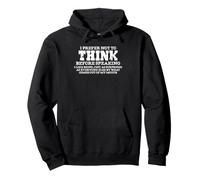 Citation Sarcastique Amusante de Parler sans Penser Sweat à Capuche