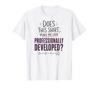 Citation Sarcastique Amusante de Professeur développée professionnellement T-Shirt