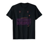 Citation Sarcastique Amusante de Professeur développée professionnellement T-Shirt Graphique avec Valeur
