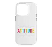 Citation Sarcastique Amusante « I Brought My Own Attitude » Coque pour iPhone 14 Pro
