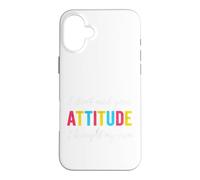 Citation Sarcastique Amusante « I Brought My Own Attitude » Coque pour iPhone 16 Plus