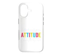Citation Sarcastique Amusante « I Brought My Own Attitude » Coque pour iPhone 17