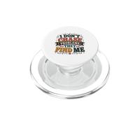 Citation Sarcastique Amusante « I Don't Chase Problems » PopSockets PopGrip pour MagSafe