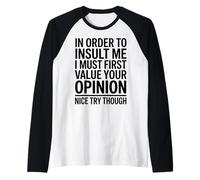 Citation Sarcastique Amusante I Must Care What You Think Manche Raglan