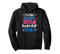 Citation Sarcastique Amusante « I'm Not Bossy I Have Leadership Skills » Sweat à Capuche