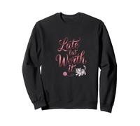 Citation Sarcastique Amusante « Late But Worth It » Sweatshirt