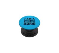 Citation Sarcastique Auto-dépréciante Pessimiste Overthinker PopSockets PopGrip Adhésif