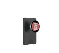 Citation Sarcastique drôle Humour Fond Rouge PopSockets PopWallet pour MagSafe