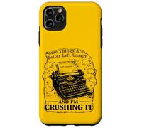 Citation Sarcastique introvertie « Some Things Better Left Unsaid » Coque pour iPhone 11 Pro Max