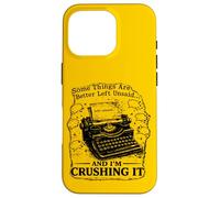 Citation Sarcastique introvertie « Some Things Better Left Unsaid » Coque pour iPhone 16 Pro