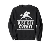 Citation Saut d’Obstacle Sarcastique Cavalier Drôle Sweatshirt
