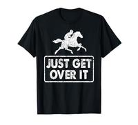 Citation Saut d’Obstacle Sarcastique Cavalier Drôle T-Shirt