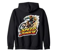 Citation Speed Junkie Downhill Mountain Bike Rider Racing Racer Sweat à Capuche