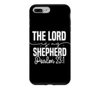 Citation Spirituelle Élevante : Le Seigneur est Mon Berger Coque pour iPhone 7 Plus/8 Plus